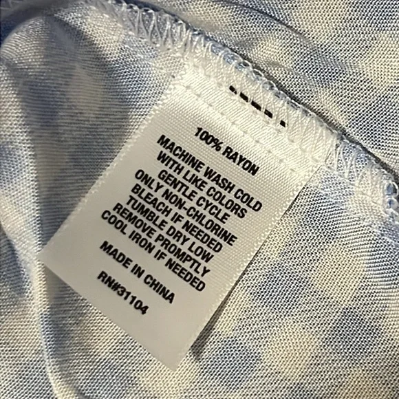 Crown & Ivy Light Blue Gingham Pajama Set - Picture 8 of 14